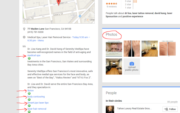 optimize google+ page